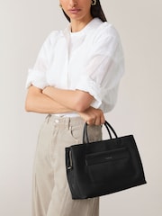 Radley Medium Holland Park Zip-Top Grab Black Bag - Image 5 of 5