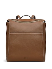 Mochila marrón mediana con cremallera Oak Street de Radley London - Imagen 1 de 5