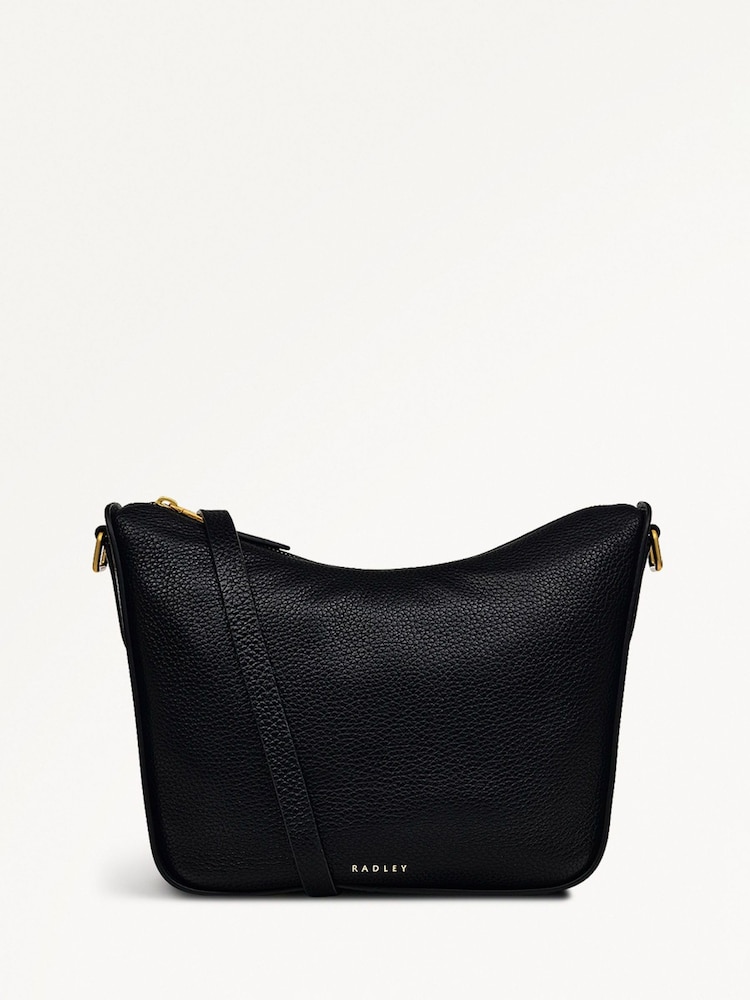 Radley London Medium Oak Street Ziptop Cross-Body Black Bag - Image 1 of 5