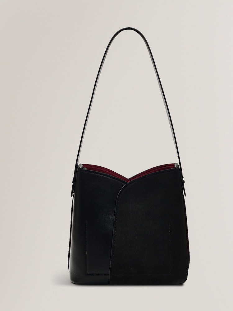 Radley London Medium The Cordelia Open-Top Shoulder Black Bag - Image 2 of 6 Radley London Medium The Cordelia Open-Top Shoulder Black Bag - Image 2 of 6