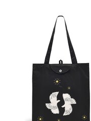 Radley London Two Turtle Doves Responsible Black Foldaway - Image 1 of 4