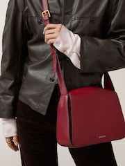 Radley London Medium Red Westwell Lane Flapover Cross-Body Bag - Image 3 of 5