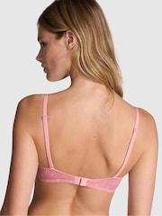Victoria's Secret PINK Petal Pink Heart Super Push Up Bra - Image 2 of 4