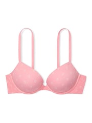 Victoria's Secret PINK Petal Pink Heart Super Push Up Bra - Image 3 of 4