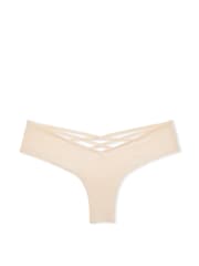 Victoria's Secret Marzipan Nude Cheeky Knickers - Image 3 of 3