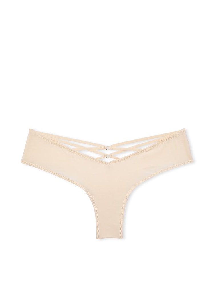 Victoria's Secret Marzipan Nude Cheeky Knickers - Image 3 of 3
