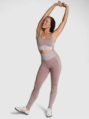 Victoria's Secret PINK Iced Coffee Brown Marl Seamless Leggings - Image 1 of 3