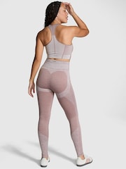 Victoria's Secret PINK Iced Coffee Brown Marl Seamless Leggings - Image 2 of 3