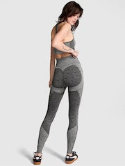 Victoria's Secret PINK Black Marl Seamless Leggings - Image 2 of 3