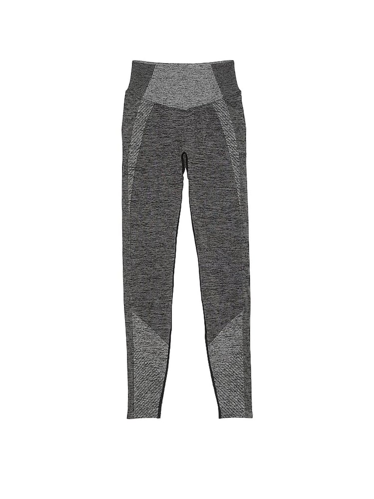 Victoria's Secret PINK Black Marl Seamless Leggings - Image 3 of 3