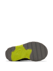 Clarks Grey Standard Fit (F) Steggy2 Park Toddler Shoes - Image 8 of 8