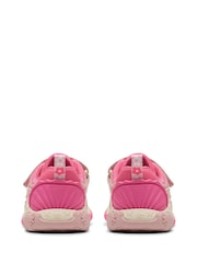 Clarks Pink Standard Fit (F) Tidal Shell Toddler Shoes - Image 7 of 8