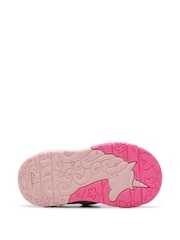 Clarks Pink Standard Fit (F) Tidal Shell Toddler Shoes - Image 8 of 8
