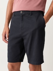 Dark Navy 100% Cotton Chino Shorts - Image 1 of 6