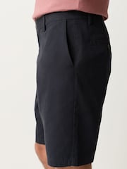 Dark Navy 100% Cotton Chino Shorts - Image 5 of 6