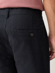 Dark Navy 100% Cotton Chino Shorts - Image 6 of 6
