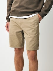 Stone 100% Cotton Chino Shorts - Image 1 of 3