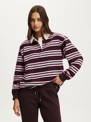 أرجواني - قميص راغبي جيرسيه من Cotton On - صورة 1 من 4