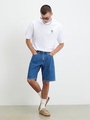 River Island White Oversized F1 Racecar T-Shirt - Image 2 of 4