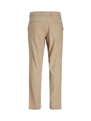 Szary - JACK & JONES Kane Relaxed Fit Chinos - Obraz 7 z 7