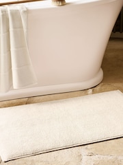 Christy Ecru Highgate Turkish Cotton Bath Rug - Image 1 of 3