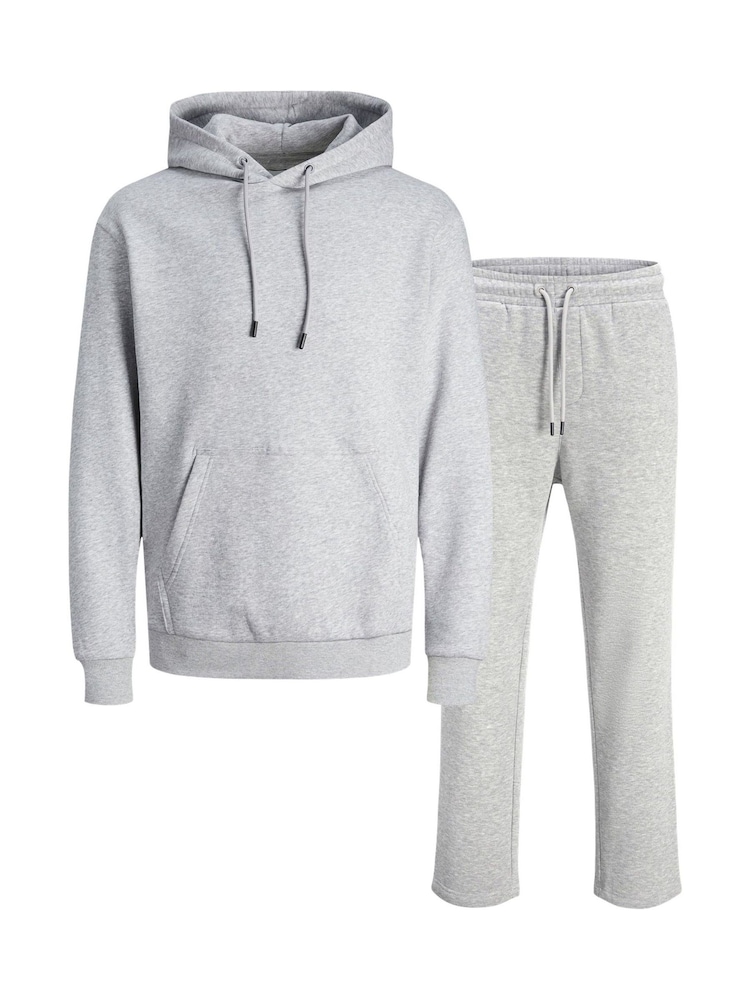 JACK & JONES Grey Hoodie And Joggers Set - Image 1 of 3