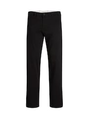 Czarny - JACK & JONES Kane Relaxed Fit Chinos - Obraz 6 z 7