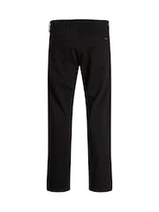 Czarny - JACK & JONES Kane Relaxed Fit Chinos - Obraz 7 z 7