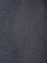 Navy Blue Slim Fit Herringbone Jersey Blazer - Image 8 of 11
