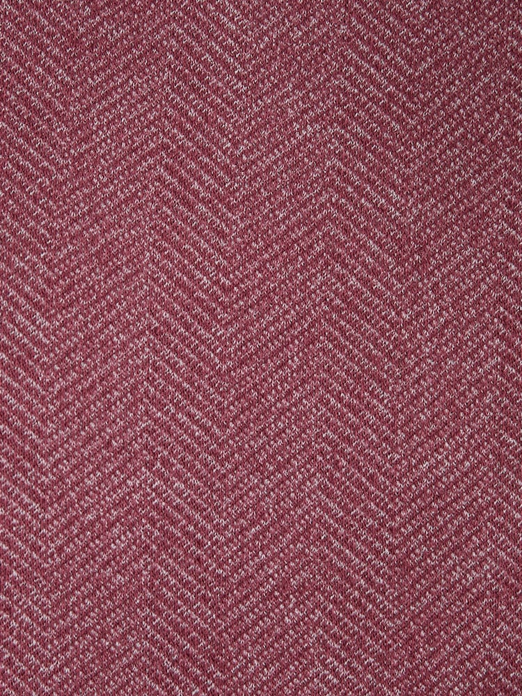Pink Slim Fit Herringbone Jersey Blazer - Image 10 of 10