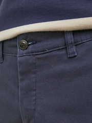 Niebieski - JACK & JONES Kane Relaxed Fit Chinos - Obraz 5 z 7