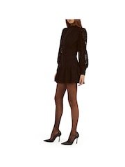 Bardot Black Remy Mini Lace Dress - Image 4 of 5