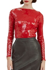 Bardot Black Alexis Vegan Leather Skirt - Image 5 of 5
