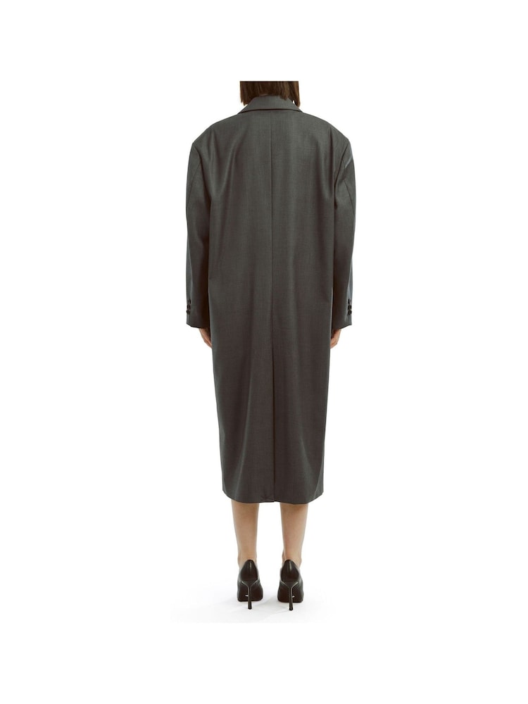 Bardot Grey Oversized Maika Coat - Image 3 of 5