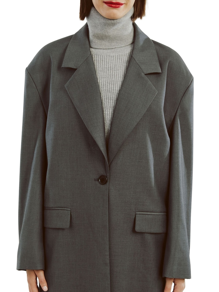 Bardot Grey Oversized Maika Coat - Image 5 of 5