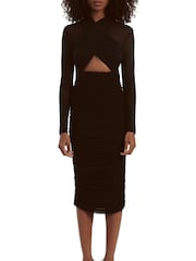 Bardot Black Aliyah Dress - Image 2 of 5