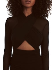 Bardot Black Aliyah Dress - Image 4 of 5