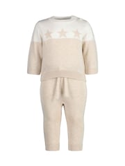 GANT Cream Baby Star And G 100% Cotton Knitted Set - Image 1 of 3