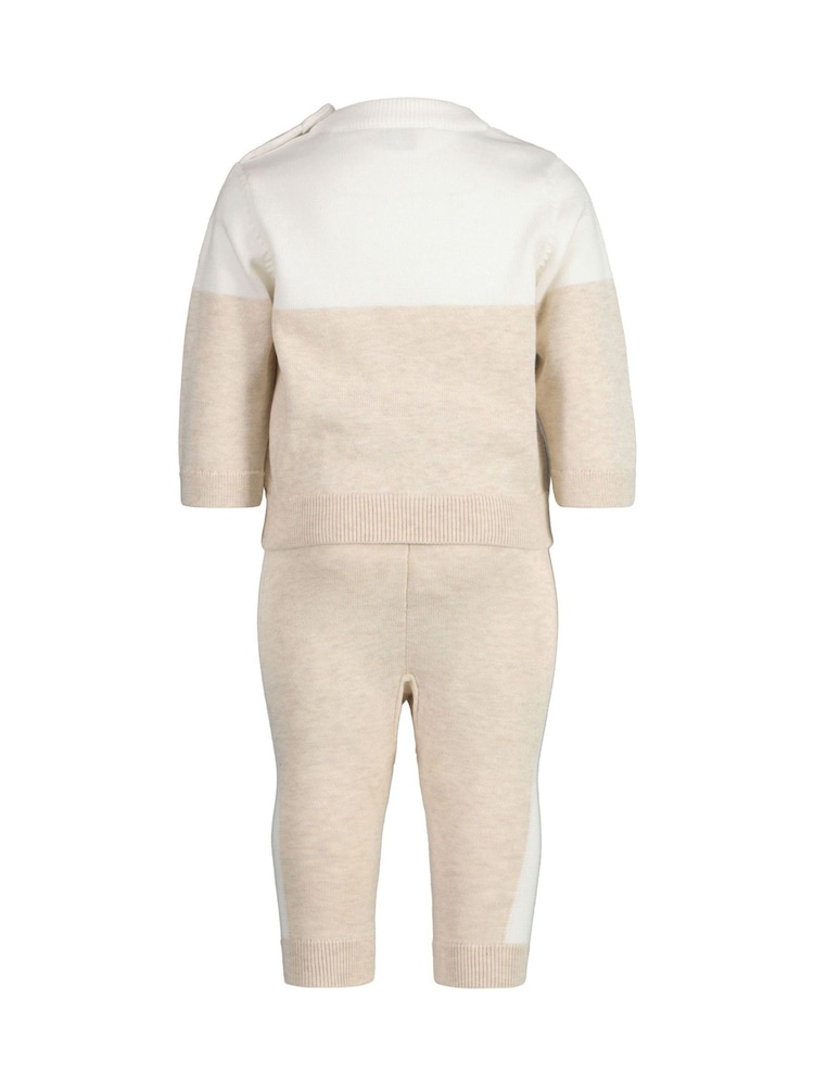 GANT Cream Baby Star And G 100% Cotton Knitted Set - Image 2 of 3
