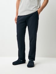 Dark Navy Straight Chino 100% Cotton Trousers - Image 1 of 2