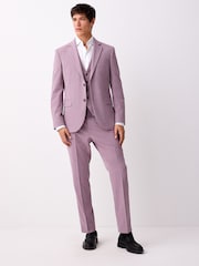Pink Regular Fit Motionflex Stretch Waistcoat - Image 2 of 8