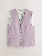 Pink Regular Fit Motionflex Stretch Waistcoat - Image 5 of 8