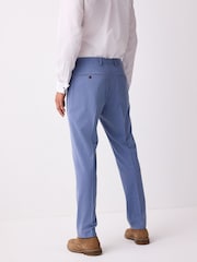 Синій - Слім Фіт - Брюки Motionflex Stretch Suit - Image 3 of 5