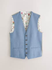 Blue Regular Fit Motionflex Stretch Waistcoat - Image 1 of 4