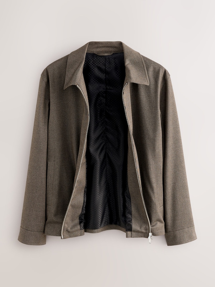 Marrón - Suit Shacket - Imagen 2 de 5