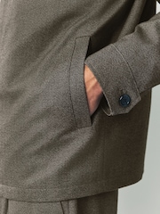 Brown Suit Shacket - Image 6 of 11