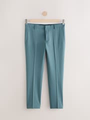 Bleu de sarcelle - Coupe fine - Pantalon de costume stretch Motionflex - Image 6 de 10