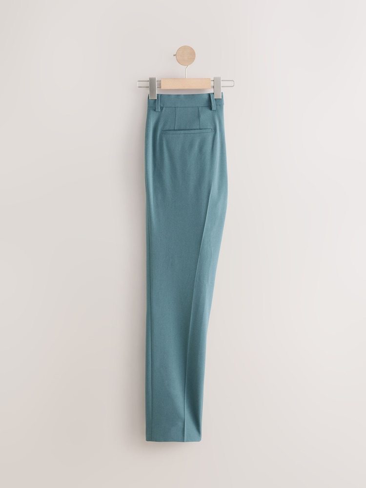 Bleu de sarcelle - Coupe fine - Pantalon de costume stretch Motionflex - Image 7 of 10