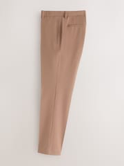 Tan Brown Skinny Fit Motionflex Stretch Suit Trousers - Image 2 of 6