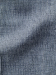 Bleu clair - Pantalon de costume texturé coupe classique - Image 3 of 5